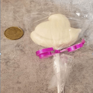 Chocolate Peep Shaped Lollipop ( Easter )