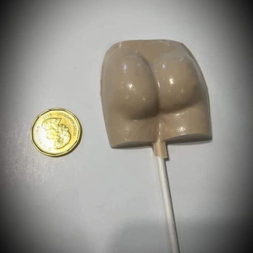 Naked Butt Chocolate Lollipop