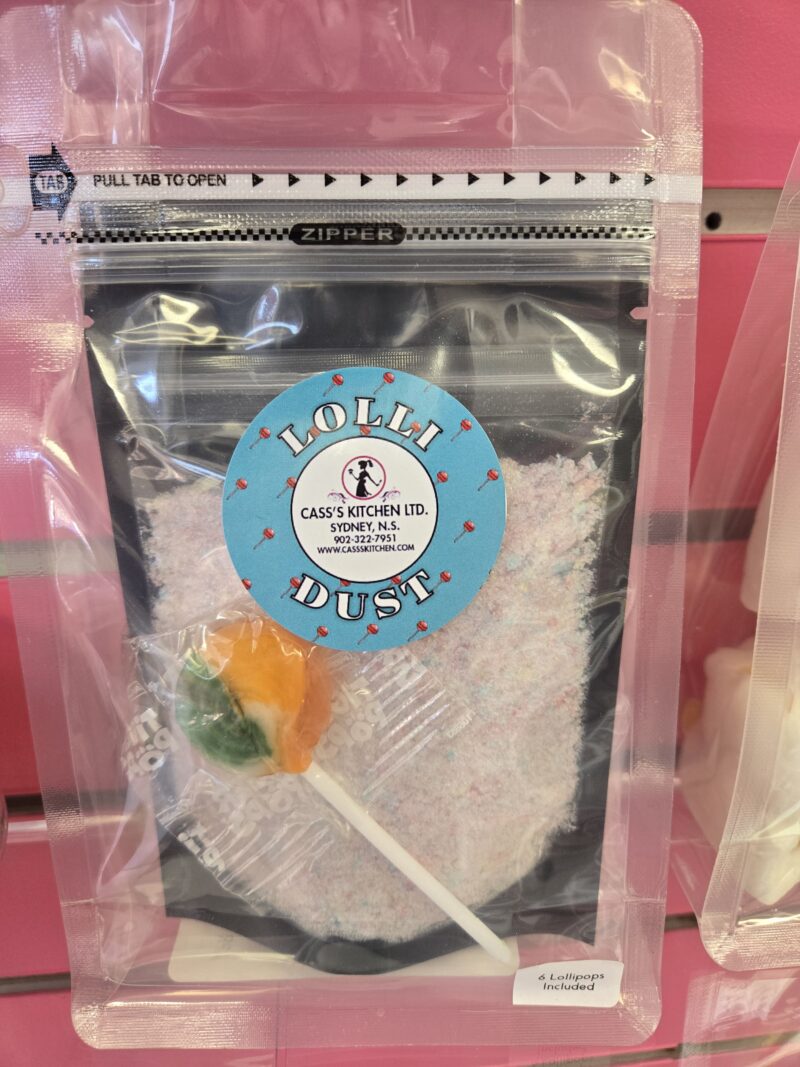 Freeze Dried Lolli Dust with 6 lollipops