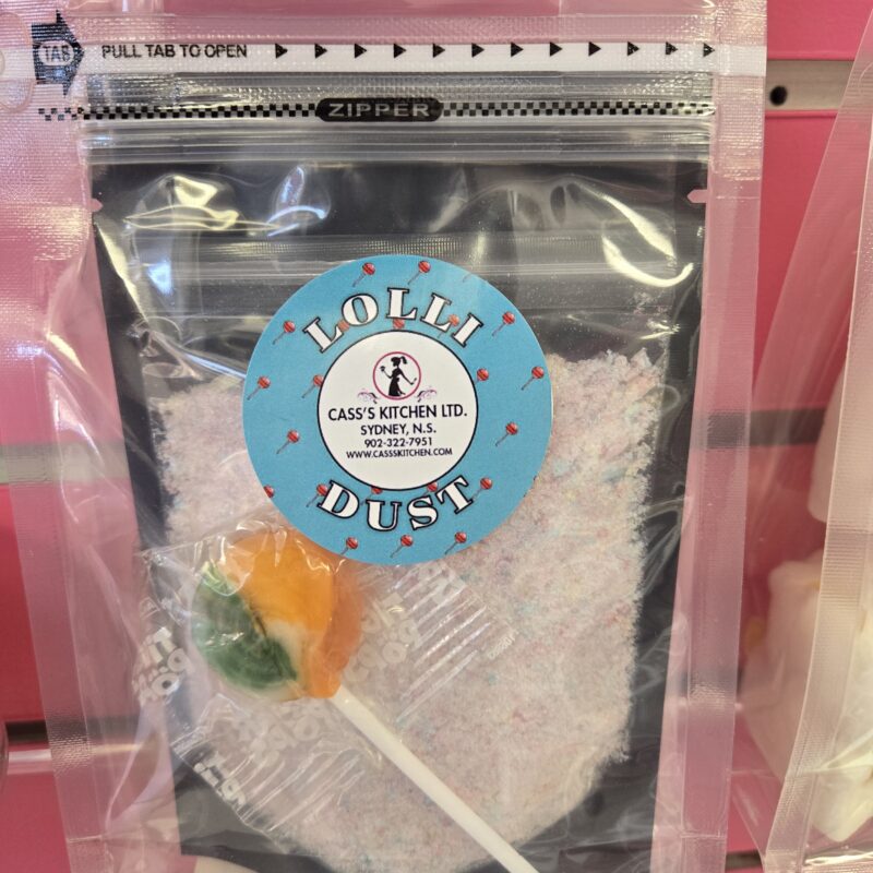 Freeze Dried Lolli Dust with 6 lollipops