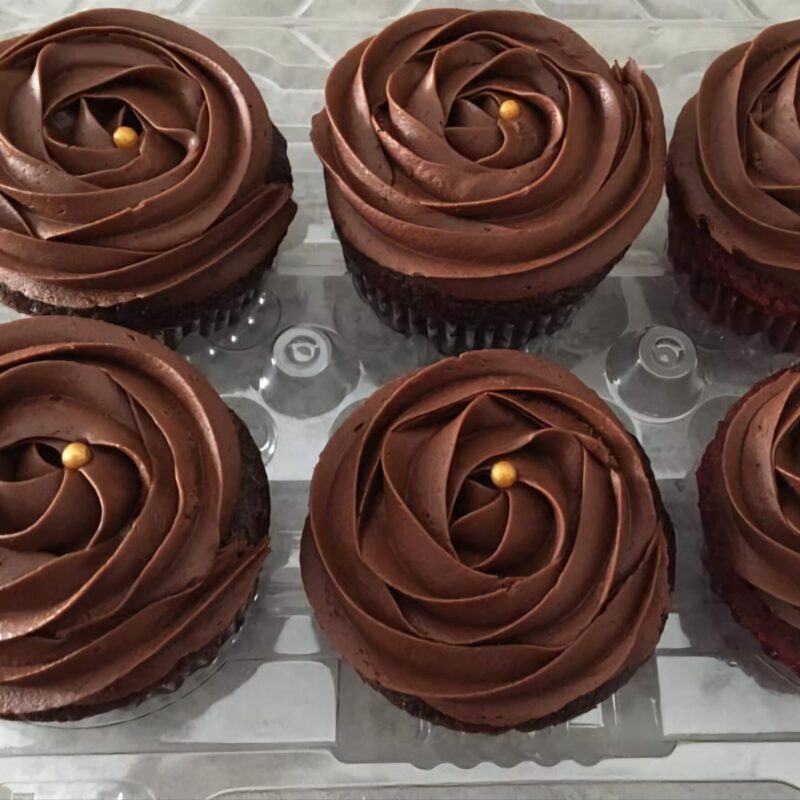 1 dozen Double Chocolate Cupcakes