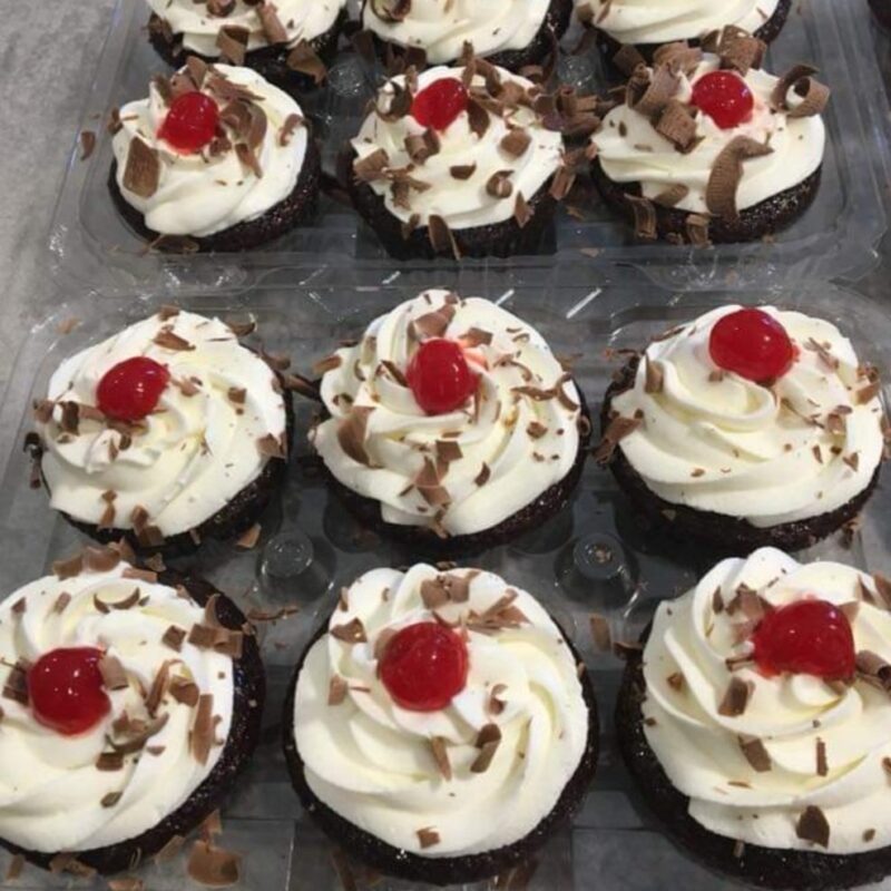1 dozen Black Forest Cupcakes