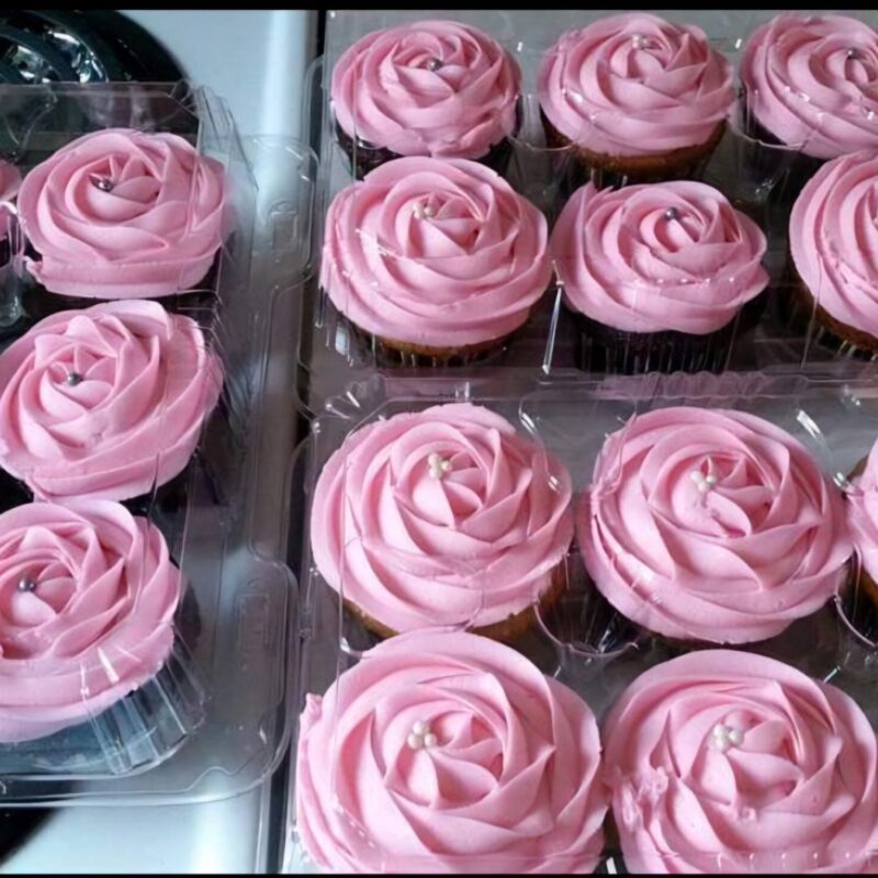 1 dozen Lemon Raspberry Cupcakes