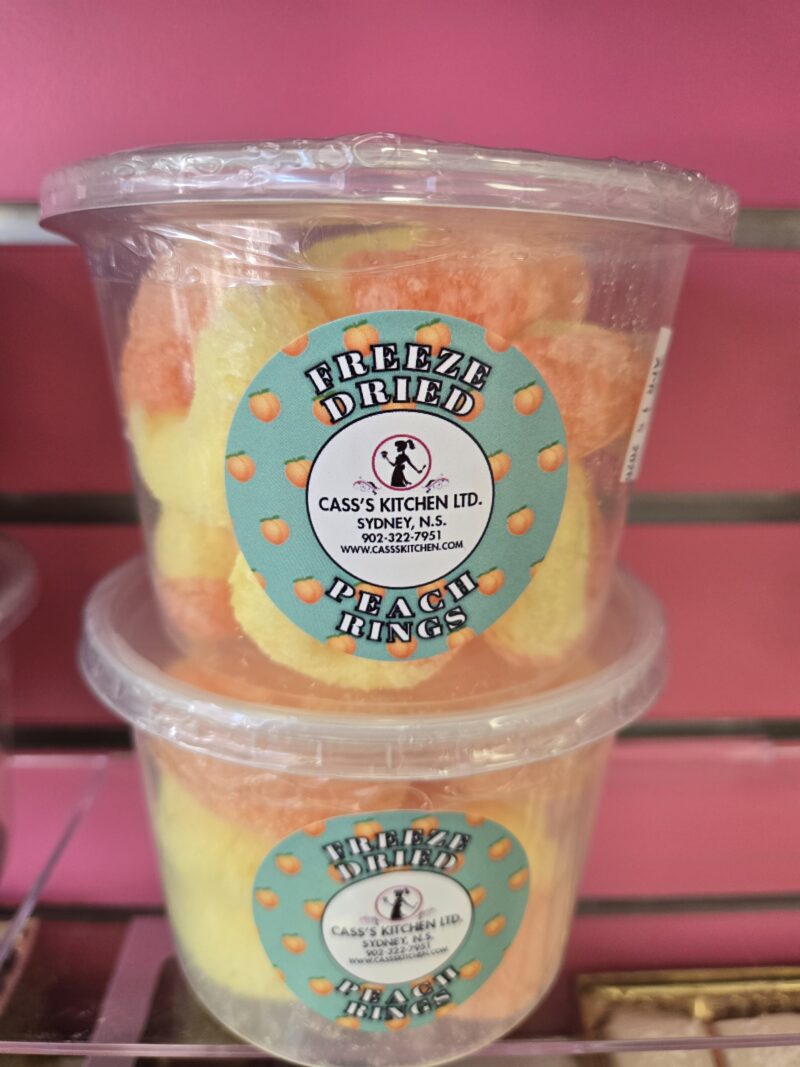 Freeze Dried Peach Rings