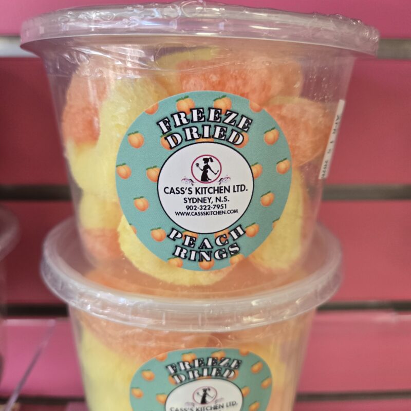 Freeze Dried Peach Rings