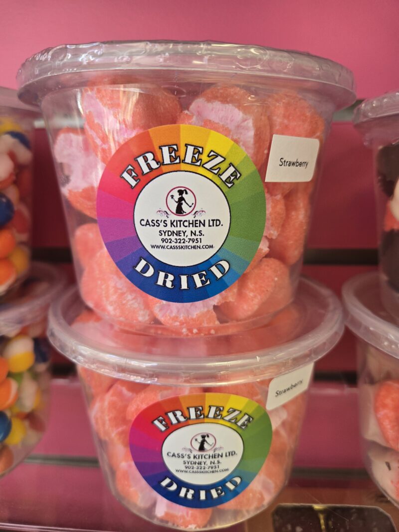 Freeze Dried Strawberry Marshmallows