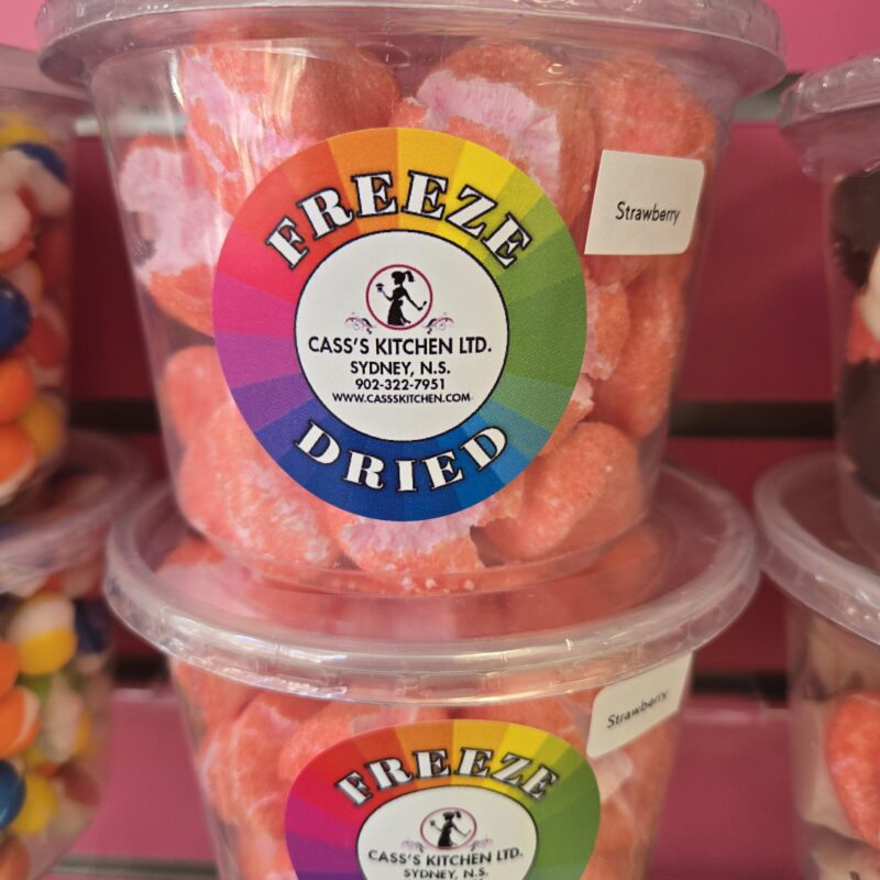 Freeze Dried Strawberry Marshmallows