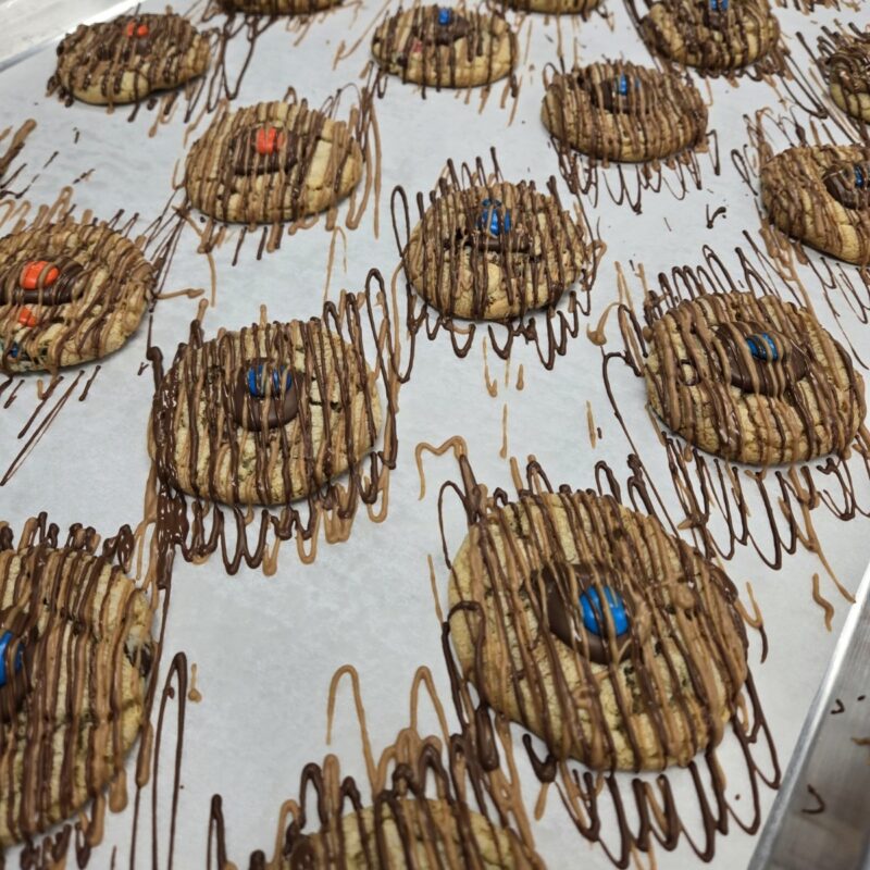 Chocolate Peanut Butter Bliss Cookies