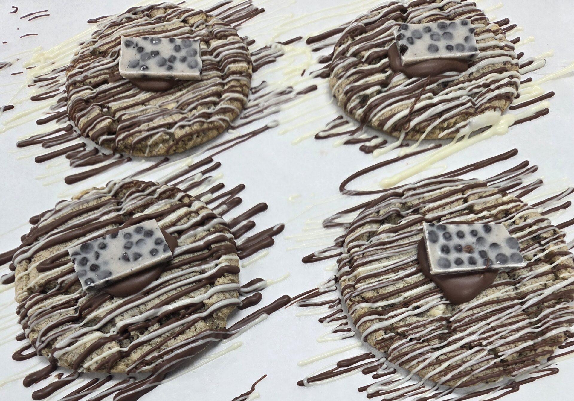 6 Individually Packaged Cookies N Cream 50 g Cookies