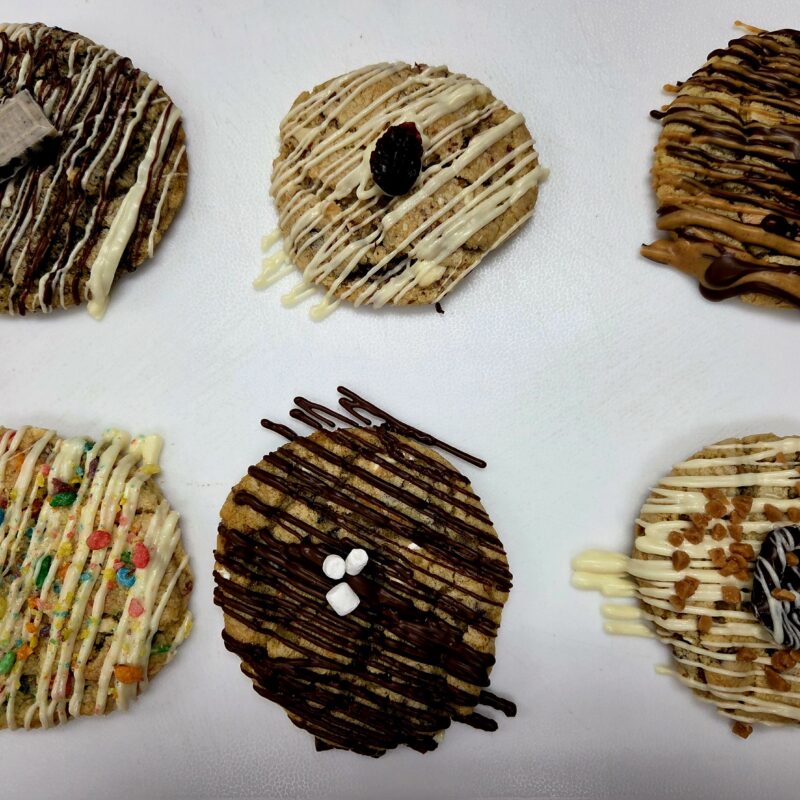 6  PACK MIXED 50 GR COOKIES