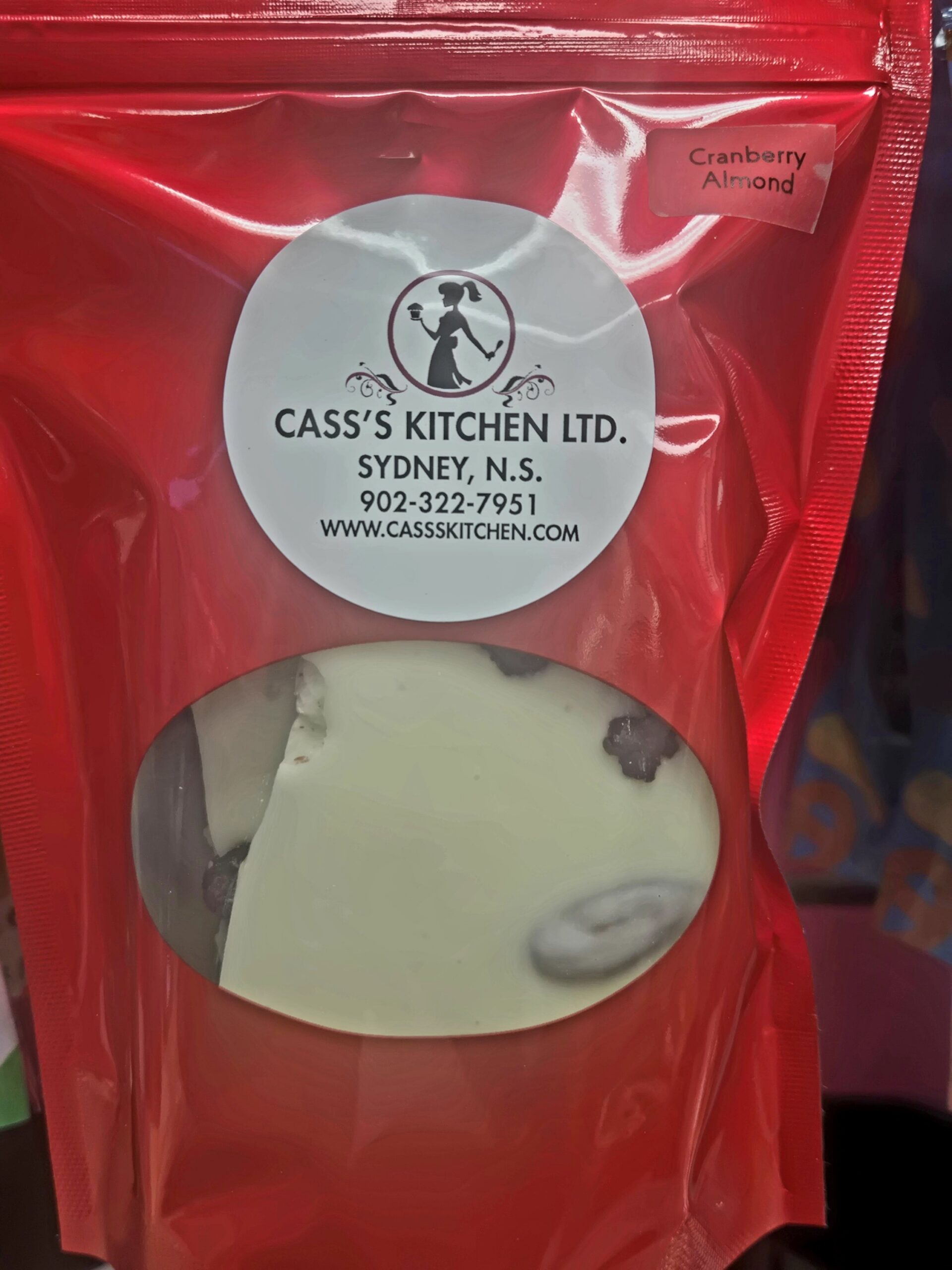 White Cranberry Almond Bark